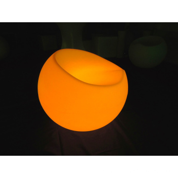 Nacht Club Möbel Plastik wiederaufladbare LED Apfelsofa (G007)